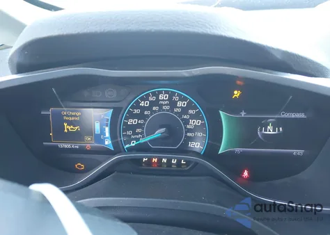 2013 Ford C-Max Hybrid Se из США, поврежденный, VIN 1FADP5AU2DL505656